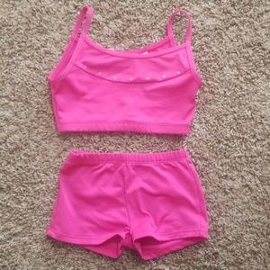 Size 4/5 - 2 piece - Dance leotard